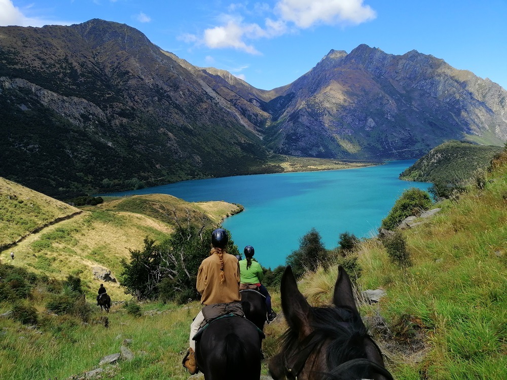 Lake Hawea Hunter River Ride Adventure Horse Trekking NZHorseback Riding Holiday NZ South Island