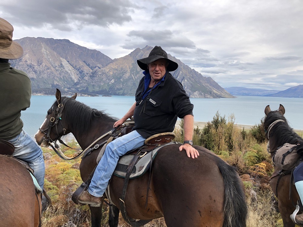 John and Hank Lake Hawea Hunter River Ride