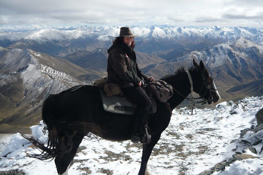 Musterers mountain pack trail high mountain peaks nz 
photo cred Karen Oliver